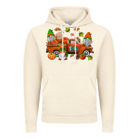 Vintage Artic fall gnomes truck Vintage Hoodie - AdoDesignShop