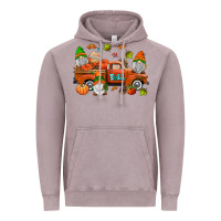 Vintage Zinc fall gnomes truck Vintage Hoodie - AdoDesignShop