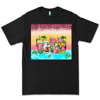 Black beach summer coffee cups Premium Tee - Zillion Design Studio
