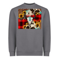 Storm bullskull Sunflower Heavyweight Sweatshirt - JahusDesignShop