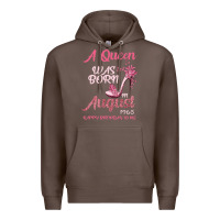 Coffee A Queen Was Born In August 1965 Happy Birthday To Me 55 Years Old Premium Hoodie - Bettercallsaul