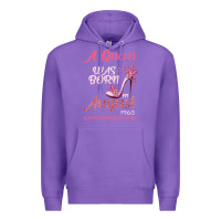 Purple A Queen Was Born In August 1965 Happy Birthday To Me 55 Years Old Premium Hoodie - Bettercallsaul
