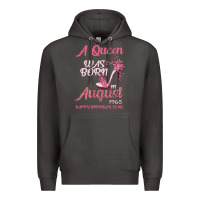 Smoke A Queen Was Born In August 1965 Happy Birthday To Me 55 Years Old Premium Hoodie - Bettercallsaul