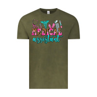 Vintage Olive medical assistant Vintage Tee - AdoDesignShop
