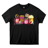 Boss Lady Coffee Cups With Money Heavy Core Tee | Teevron