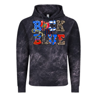 Cloud Black back the blue Vintage Hoodie - AdoDesignShop