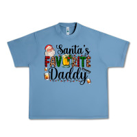 Pebble Blue santa's favorite daddy Urban Heavy Tee - AdoDesignShop