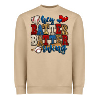 Mushroom hey batter batter swing baseball Heavyweight Sweatshirt - Jasminsmagicworld