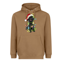 Toasted Coconut christmas black poodles dog Heavyweight Hoodie - LillyAllenDesigns