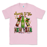 Bubblegum Pink cheers to the new year with beers Classic Tee - AdoDesignShop