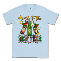 Dusty Blue cheers to the new year with beers Classic Tee - AdoDesignShop