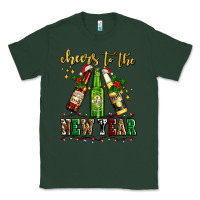Sports Green cheers to the new year with beers Classic Tee - AdoDesignShop
