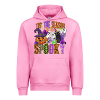 Fuchsia Pink tis the season to be spooky Urban Hoodie - CowGirlArtShop