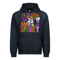 Navy tis the season to be spooky Urban Hoodie - CowGirlArtShop