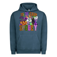 Pigment Midnight Navy tis the season to be spooky Urban Hoodie - CowGirlArtShop