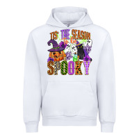 White tis the season to be spooky Urban Hoodie - CowGirlArtShop