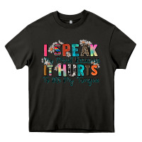 Asphalt i speak my mind because it hurts to bite my tongue Heavy Core Tee - Zillion Design Studio