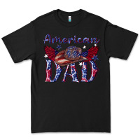 Black American dad with cowboy Premium Tee - texasbilliewilder