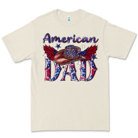 Bone American dad with cowboy Premium Tee - texasbilliewilder
