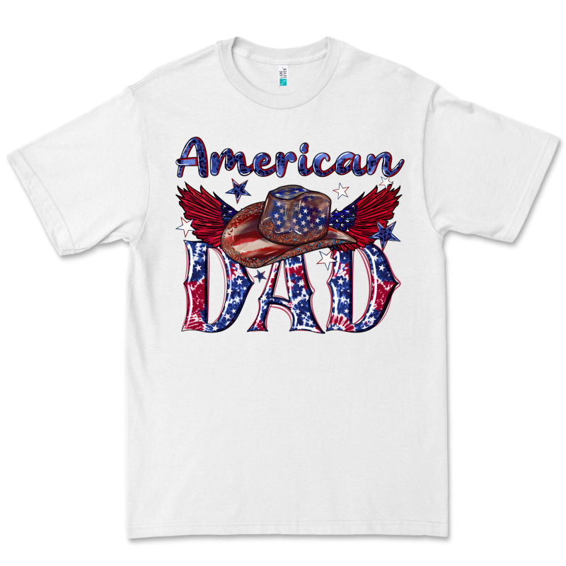 American Dad With Cowboy Premium Tee by texasbilliewilder | Teevron