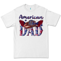 White American dad with cowboy Premium Tee - texasbilliewilder