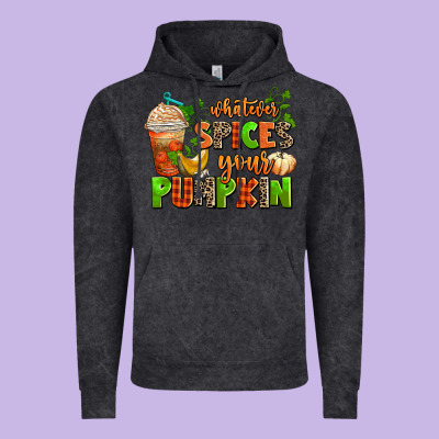Whatever Spices Your Pumpkin Vintage Hoodie Designed By Adodesignshop