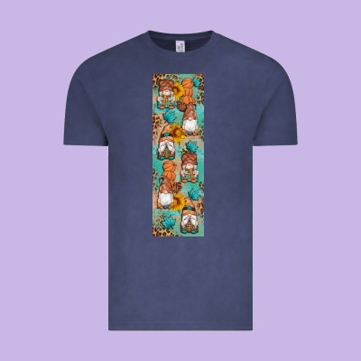 Fall Gnomes Vintage Tee Designed By Artiststas