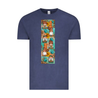 Vintage Denim Fall Gnomes Vintage Tee - Artiststas
