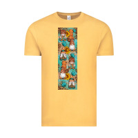 Vintage Mustard Fall Gnomes Vintage Tee - Artiststas