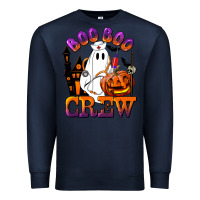 Navy Boo Boo Crew Nurse Premium Sweatshirt - LillyAllenDesigns