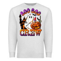 Oatmeal Heather Boo Boo Crew Nurse Premium Sweatshirt - LillyAllenDesigns