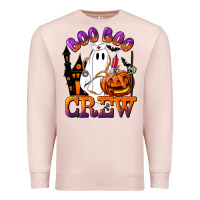 Pale Pink Boo Boo Crew Nurse Premium Sweatshirt - LillyAllenDesigns