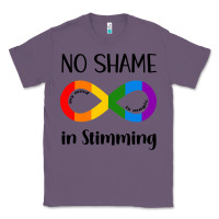 Lavender no Shame Stimming Classic Tee - CowhideDigitalArt