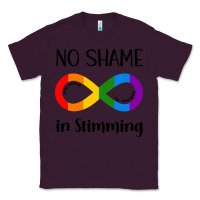 Plum no Shame Stimming Classic Tee - CowhideDigitalArt