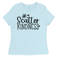 Baby Blue kindness Ladies Tee - Unal Design