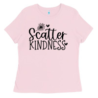 Bubblegum Pink kindness Ladies Tee - Unal Design