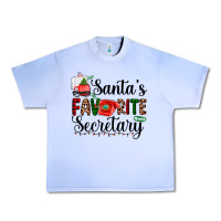 Grape Ice santa's favorite secretary Urban Heavy Tee - AdoDesignShop