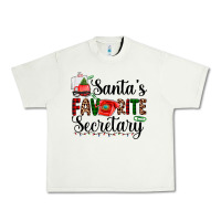 Pistachio santa's favorite secretary Urban Heavy Tee - AdoDesignShop