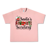 Salmon santa's favorite secretary Urban Heavy Tee - AdoDesignShop