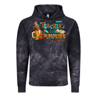 Cloud Black teaching little pumpkins Vintage Hoodie - AdoDesignShop
