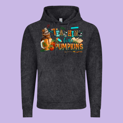 Teaching Little Pumpkins Vintage Hoodie Designed By Adodesignshop