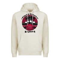 Oatmeal Heather I kissed a dog and I like it Premium Hoodie - Bettercallsaul