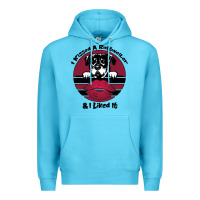 Ocean Blue I kissed a dog and I like it Premium Hoodie - Bettercallsaul