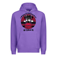 Purple I kissed a dog and I like it Premium Hoodie - Bettercallsaul