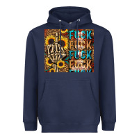Navy fuck Heavyweight Hoodie - LillyAllenDesigns