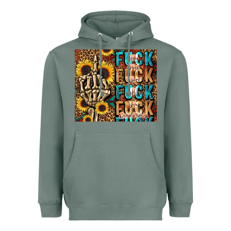 Fuck Heavyweight Hoodie by LillyAllenDesigns | Teevron