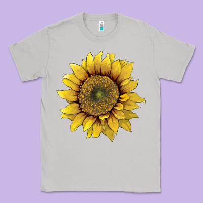Sunflower Classic Tee Designed By Artiststas