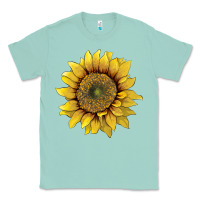 Seafoam sunflower Classic Tee - Artiststas
