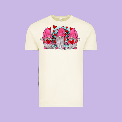 Gnomies Valentines Day Vintage Tee Designed By Jahusdesignshop