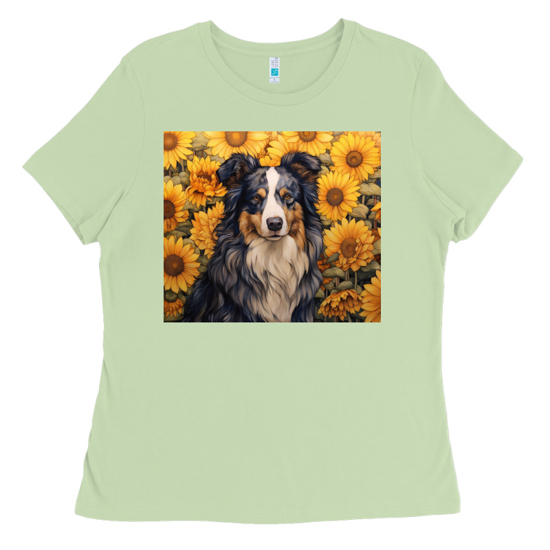 Australian Shepherd Ladies Tee by Unal Design | Teevron